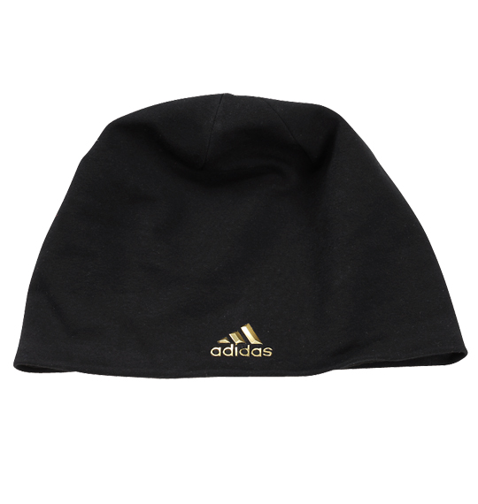 adidas ストレッチジャージビーニー ブラック