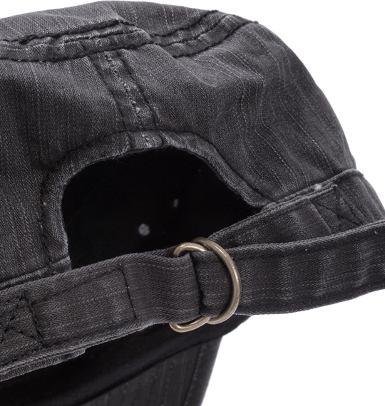  ドゴールキャップ ブラック