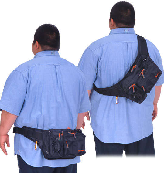 GEECRACK ヒップバッグ ブラック