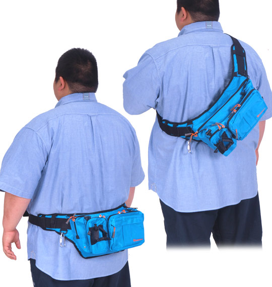 GEECRACK ヒップバッグ ターコイズ