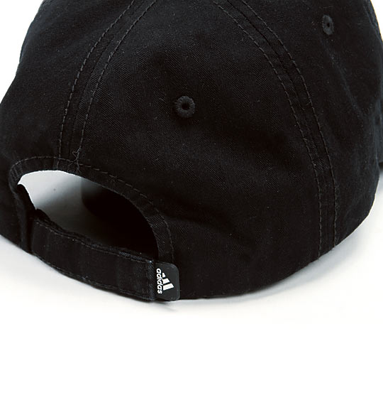 adidas ヘリンボーンキャップ ブラック