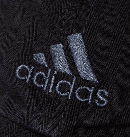 adidas ヘリンボーンキャップ ブラック