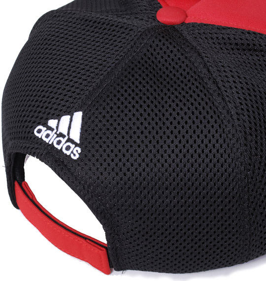 adidas メッシュキャップ レッド