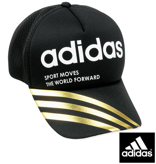 adidas メッシュキャップ ブラック