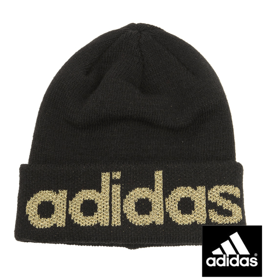 adidas ロゴジャガードワッチ ブラック