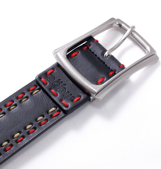 mobus ステッチベルト ブラック