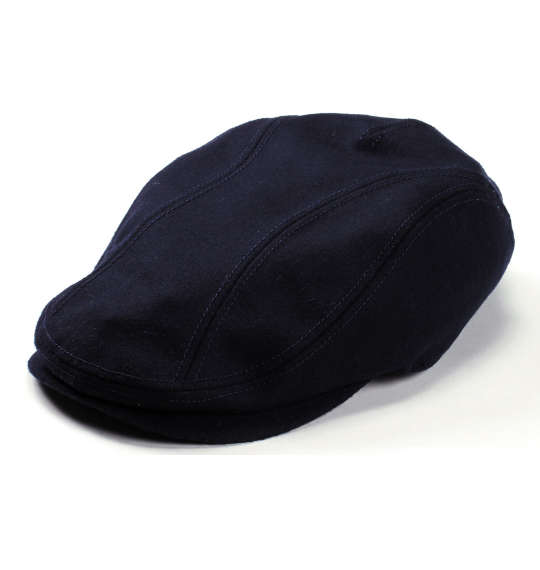 CASTANO メルトンハンチング ネイビー