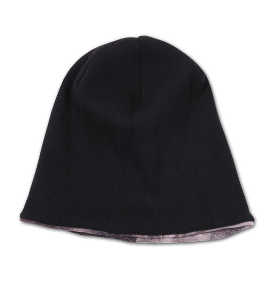 CASTANO タイダイ柄リバーシブルビーニー ブラック×チャコール