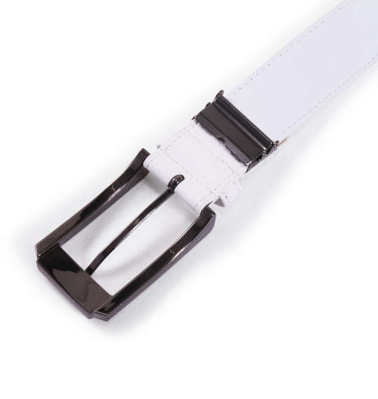 Phiten エンボス加工ベルト ホワイト