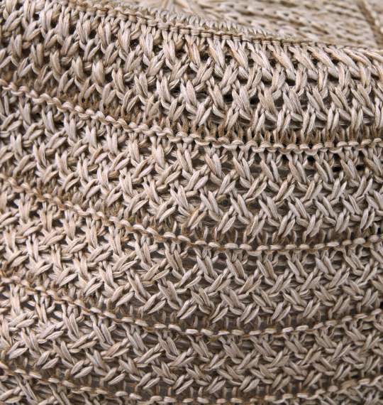 So and so 中折れハット ベージュ杢