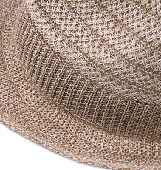 So and so 中折れハット ベージュ杢