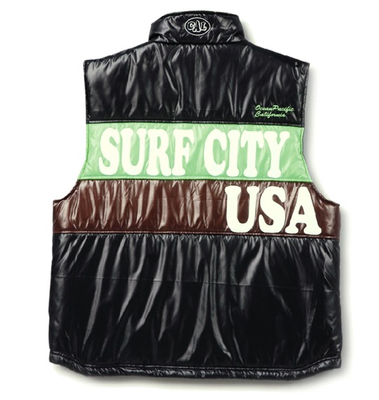 OCEAN PACIFIC 中綿ベスト ブラック