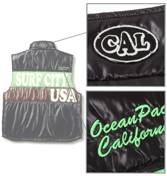 OCEAN PACIFIC 中綿ベスト ブラック