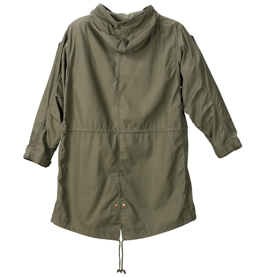 BUNDESWEAR M51 ツイルモッズコート カーキ