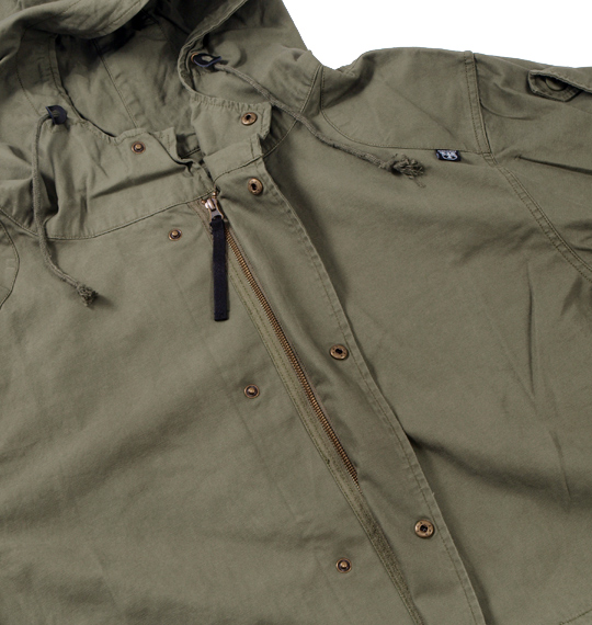 BUNDESWEAR M51 ツイルモッズコート カーキ