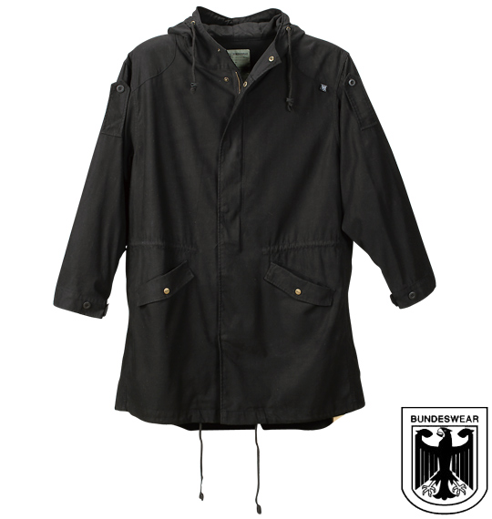 BUNDESWEAR M51 ツイルモッズコート ブラック