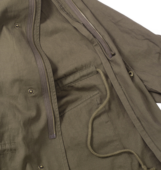 BUNDESWEAR M-51ツイルモッズコート カーキ