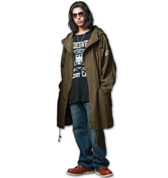 BUNDESWEAR M-51ツイルモッズコート カーキ