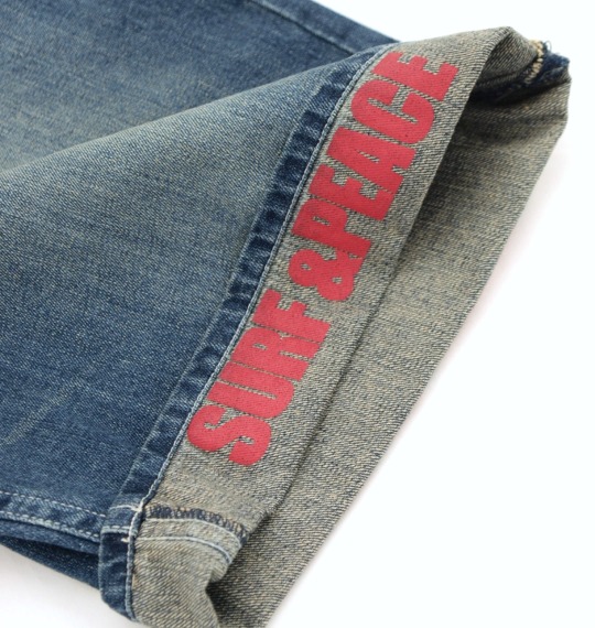 BUNBUSTER デニムハーフパンツ ネイビー