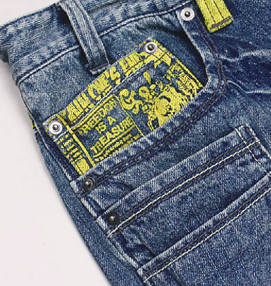 BUNBUSTER ペインターパンツ ブルー