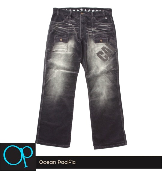 OCEAN PACIFIC ストレッチコーデュロイパンツ チャコール