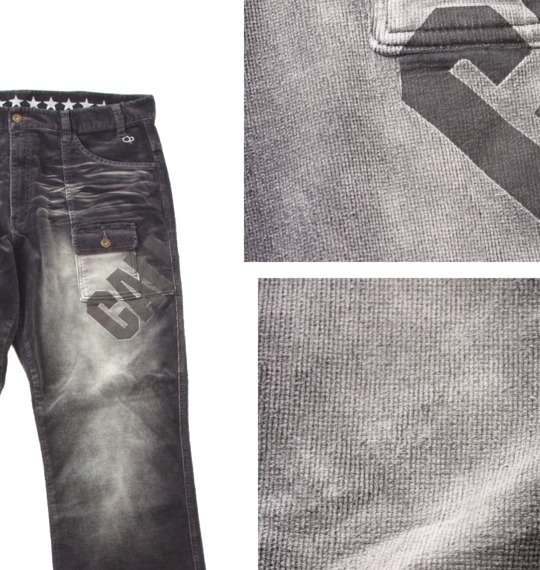 OCEAN PACIFIC ストレッチコーデュロイパンツ チャコール