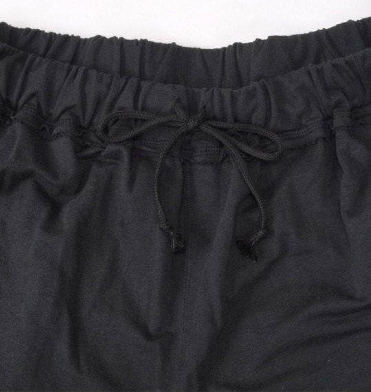 BUNDESWEAR スウェットカーゴハーフパンツ ブラック