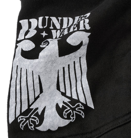 BUNDESWEAR スウェットカーゴパンツ ブラック
