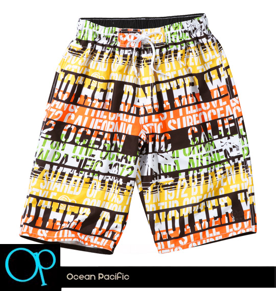 OCEAN PACIFIC サーフパンツ オレンジ系