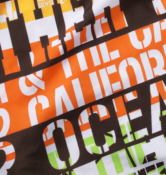 OCEAN PACIFIC サーフパンツ オレンジ系