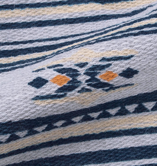 BROOKLYN INDUSTRIES プリントイージーハーフパンツ ネイビー系