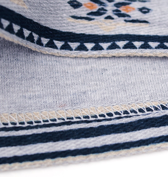 BROOKLYN INDUSTRIES プリントイージーハーフパンツ ネイビー系