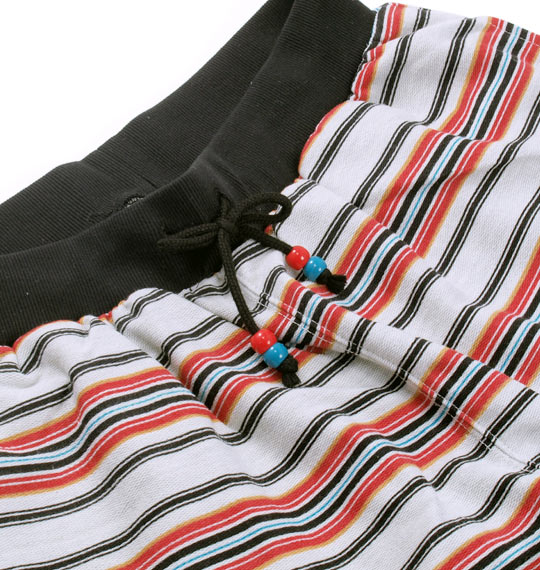 BROOKLYN INDUSTRIES プリントイージーハーフパンツ オートミール系