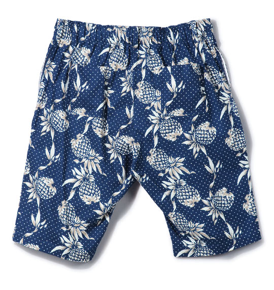 BROOKLYN INDUSTRIES プリントイージーハーフパンツ ネイビー系