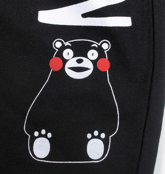 くまモン ハーフパンツ ブラック