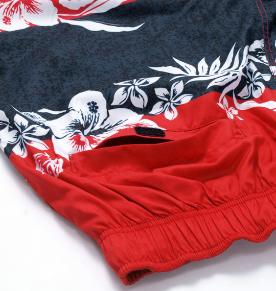 OCEAN PACIFIC サーフパンツ レッド