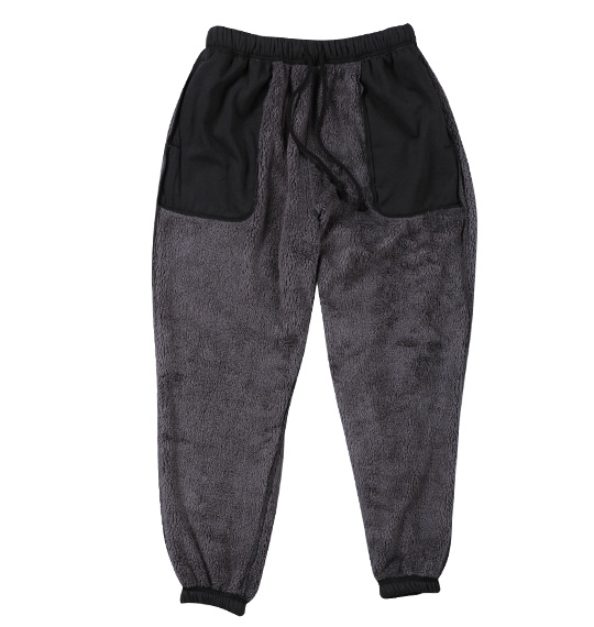 SOUL SPORTS 裏ボアスウェットパンツ ブラック