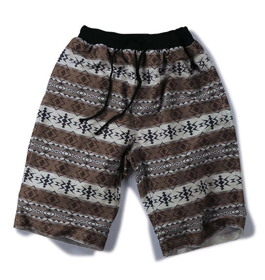 BROOKLYN INDUSTRIES プリントイージーハーフパンツ グレー系