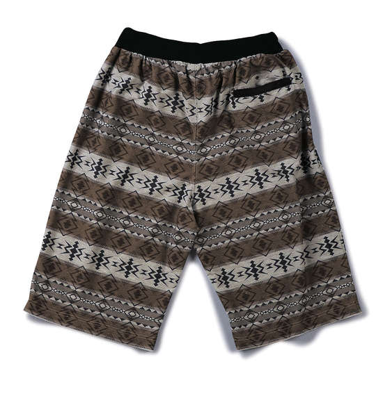 BROOKLYN INDUSTRIES プリントイージーハーフパンツ グレー系