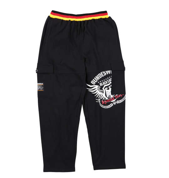 BUNDESWEAR スウェットカーゴパンツ ブラック