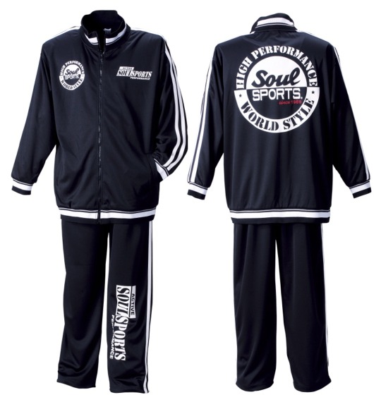 SOUL SPORTS ジャージセット ブラック