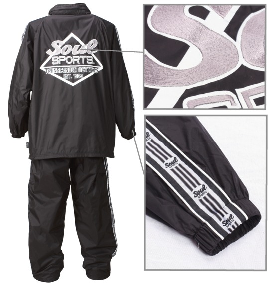 SOUL SPORTS ブレーカーセット ブラック