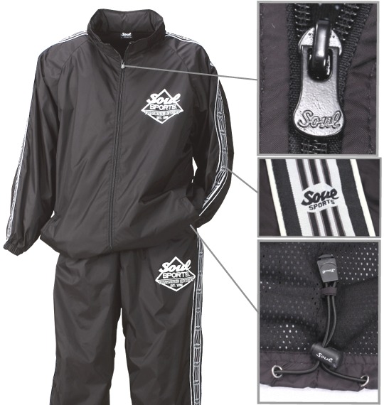 SOUL SPORTS ブレーカーセット ブラック