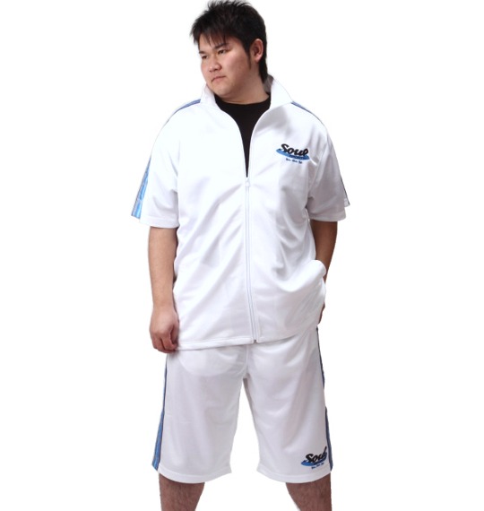 SOUL SPORTS ジャージセット(半袖) ホワイト