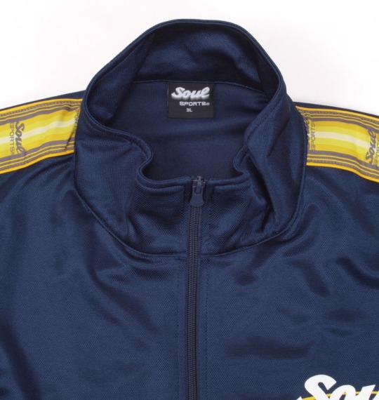 SOUL SPORTS ジャージセット(半袖) ネイビー