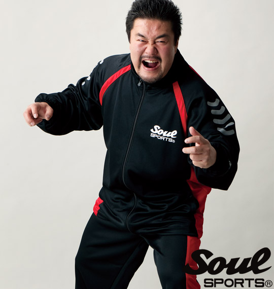 SOUL SPORTS ジャージセット ブラック