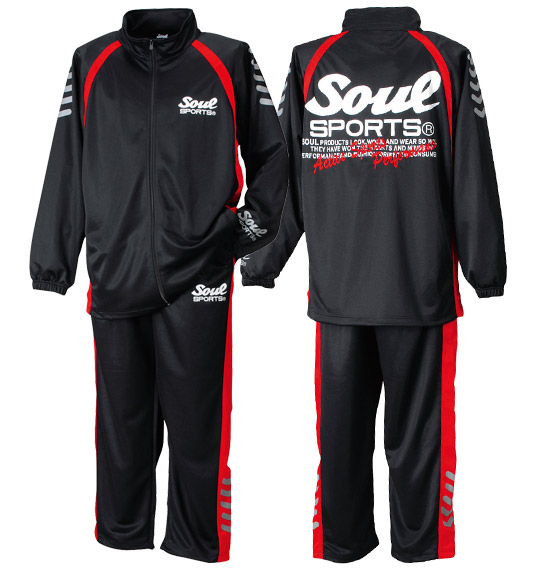 SOUL SPORTS ジャージセット ブラック
