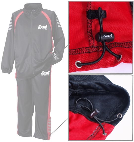 SOUL SPORTS ジャージセット ブラック