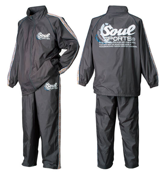 SOUL SPORTS ブレーカーセット チャコール