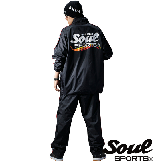 SOUL SPORTS ブレーカーセット ブラック